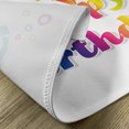 thumbnail image 5 of Ambesonne Floral Place Mats Set of 4, Birthday Message, Standard Size, Multicolor, 5 of 6