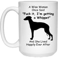 thumbnail image 1 of Funny Whippet Gifts For Women Wise Woman Gift Christmas 2022 White Coffee Mug 15oz, 1 of 5