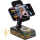thumbnail image 1 of wonima11 Cell Phone Stand with Wireless Bluetooth Speaker, Wireless Induction Audio, Emergency Rechargeable Portable Speaker Cellphone Stand with Colorful Ambient Light, Ideal Gifts for Men and Women, 1 of 1