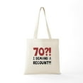 thumbnail image 5 of CafePress - 70Th Birthday Gag Gift Tote Bag - Unisex Canvas Tote Bag, Beige, 1-Piece, 5 of 6