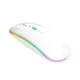 thumbnail image 1 of Matsuzay Ratón inalámbrico con RGB, compatible con Bluetooth, modo dual, silencioso, de 500 mAh, dispositivo señalador, accesorios para Videojuegos y accesorios Blanco, 1 of 6