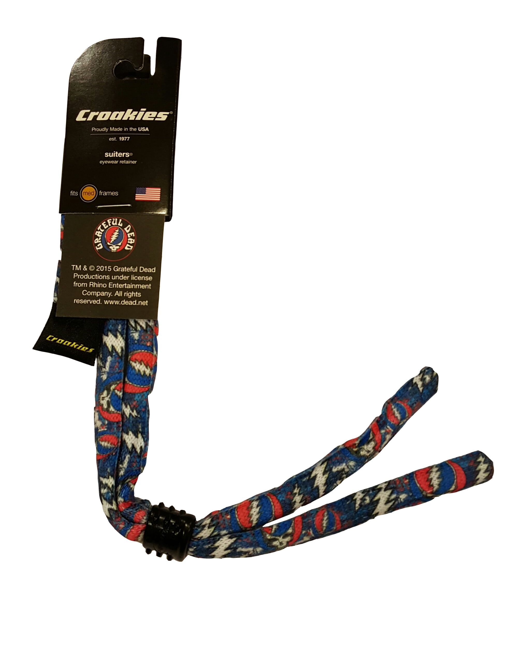 Croakies Suiters Eyewear Retainers Grateful Dead