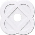 thumbnail image 1 of Ekena Millwork CMP32CE-07000 32 in. OD x 7 in. ID Square Charlotte Architectural Grade PVC Contemporary Ceiling Medallion, 1 of 1