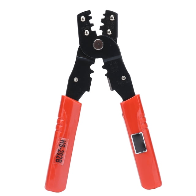 Alicates de prensado en frío HS-202B, alicates de prensado de terminales, herramienta de prensado multifuncional para cables