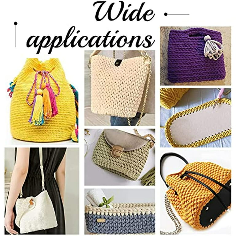 Knitting, crochet, accessories, leather bag bottom and more