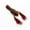 Monster Red, variant on Rabid Baits Rabid Craw Plastic Crawfish Hulk 3in 4pk