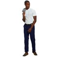 thumbnail image 3 of Asquith & Fox - Pantalones chinos casuales Modelo Classic para hombre caballero (Azul marino) Asquith & Fox UTRW3473_navy, 3 of 4