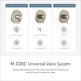thumbnail image 3 of Moen Weymouth Oil Rubbed Bronze M-CORE 4-Series Thermostatic Valve Trim, Valve Required, UTS43101ORB, 3 of 4