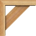 thumbnail image 3 of Ekena Millwork 4"W x 14"D x 14"H Traditional Block Rough Sawn Bracket w/ Offset Brace, Western Red Cedar, 3 of 25
