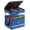 Blue-2 Layer, variant on 2 Layer File Box With Lock Portable Document Organizer Handle Fireproof For Home Office Legal Storage