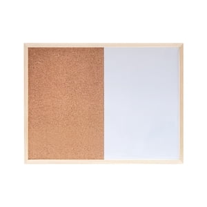 Bwiyojiz Accueil Décoration Décor Autre Tableau blanc magnétique Conseil de Cork combiné Memo adapté pour le bureau affichage de photo étudiant 5ml, Cadeaux pour sœurs