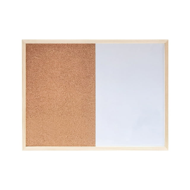 Tableau Blanc Magnétique Tableau en Liège Combinaison Tableau Mémo Convient pour Bureau Maison Étudiant Tableau d'Affichage Photo 5 ml