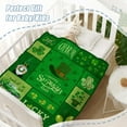 thumbnail image 4 of St Patricks Day Kids Throw Blanket Small Green Plaid Lucky Shamrocks Blanket Saint Patricks Day Irish Blanket for Girls Boys Child Baby Bed Soft Cozy Lightweight Fuzzy Fleece Blanket Gift 40x50, 4 of 6