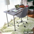 thumbnail image 5 of Restore Trail Brown Solid Wood Desk Tabletop, 5 of 10