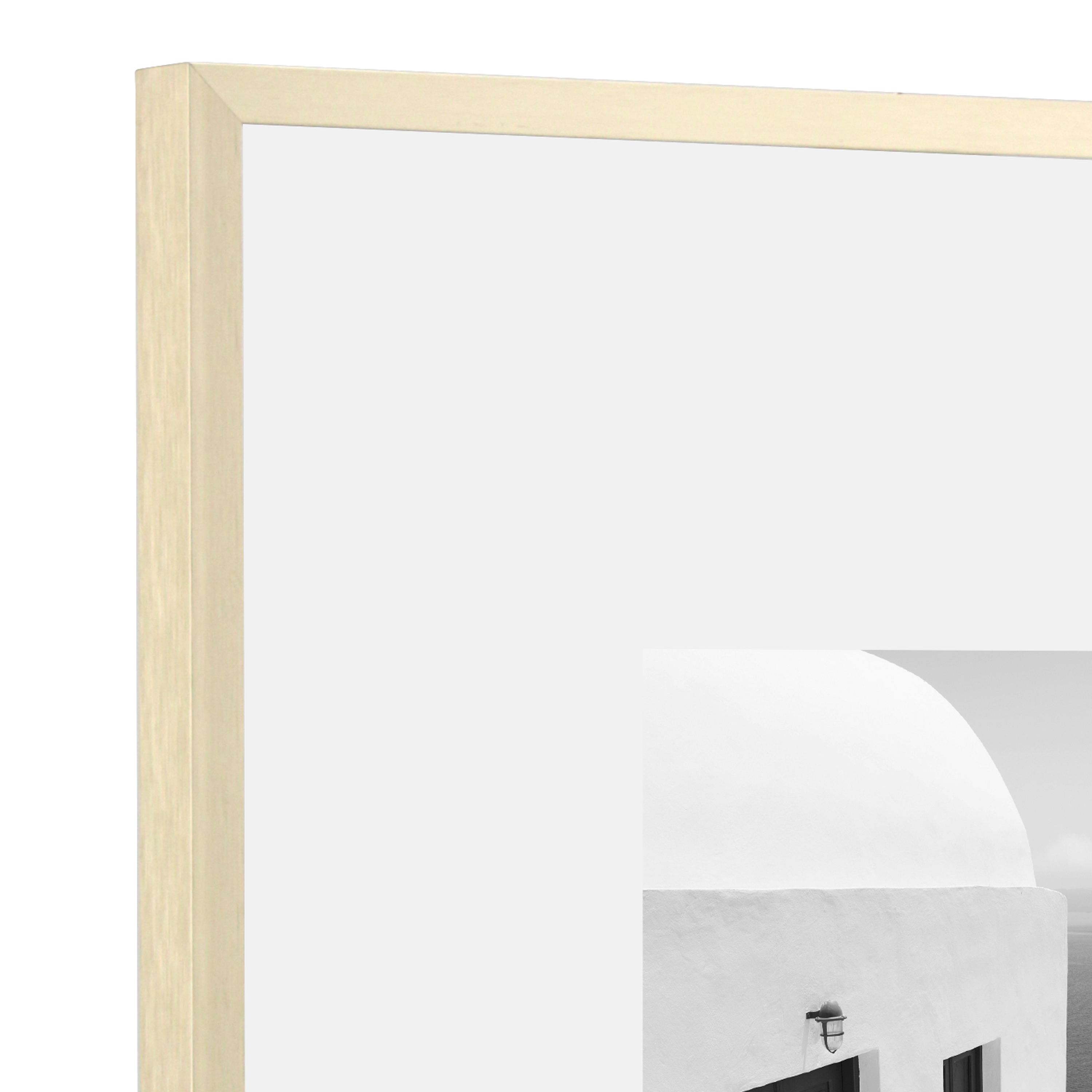 Better Homes & Gardens 11x14 Metal Gallery Wall Floating Picture Frame, Gold, Non Glare
