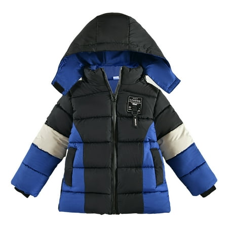 

Eashery Boys Winter Jacket Classic Denim Jean Jacket Fall Winter Pullover Tops Jackets for Boys (Blue 2-3 Years)