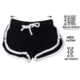 thumbnail image 5 of New York Summer Shorts Official Product Ladies Workout Yoga NYC Womens Black, Medium, 5 of 9