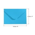 thumbnail image 2 of REGALWOVEN Mini Envelopes, Gift Cards Business Card Envelope for Greeting Wedding Light Blue, 2 of 6