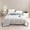 Multicolor, variant on Lightweight Cooling Quilt Washed Cotton Summer Blanket Breathable Reversible Twin Size 59x78 for Hot Sleepers Dorm Room