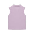 thumbnail image 4 of enyan Girls' Short Sleeve Dry-F'it Athletic T-Shirt - Active Gym Crew Neck Tops for Teens Kids Tank Tops for Girls,Light Purple,15-16Years, 4 of 6