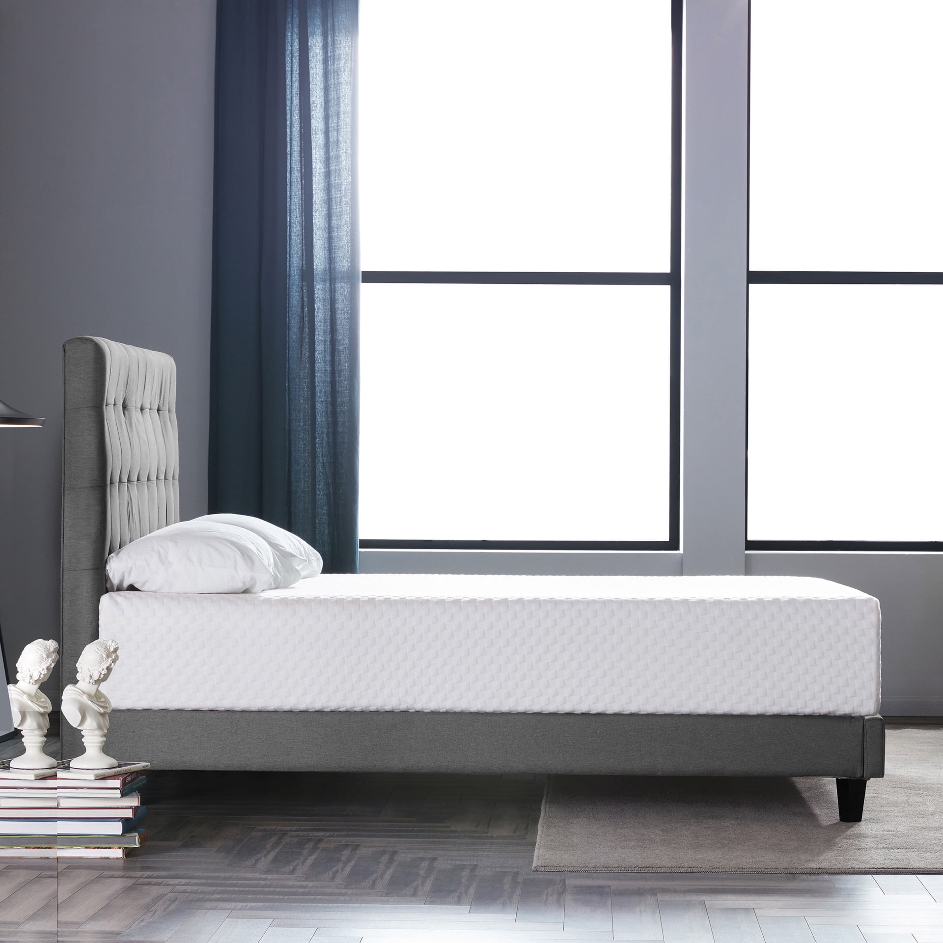 12'' Queen Size Memory Foam Mattress, 80''x60''x12''HighDensity