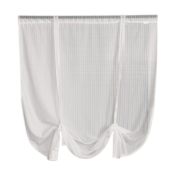 Cortina de ventana Cortina Ajustable Cortina Elegante Versátil Versátil Decoración de tratamiento de ventana único para la sala de estar para la sala 117cmx160cm