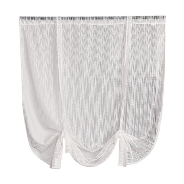Cortina de ventana Cortina Ajustable Cortina Elegante Versátil Versátil Decoración de tratamiento de ventana único para la sala de estar para la sala 117cmx160cm
