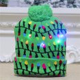 thumbnail image 3 of Gorro Navideño Tejido Gorro Iluminado Regalos Nuevo (poste Luz), 3 of 6
