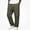 Army Green, variant on Babcutegg Big and Tall Mens Cotton Linen Pants Straight Leg Elastic Waist with Pockets Versatile Casual Trousers Size 4XL