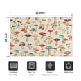 thumbnail image 5 of Red Mushroom Light Pattern Door Rugs,Washable Non Slip Door Mats Indoor,Decorative Door Mats,Entry Mat Indoor for Entrance,Bedroom,Kitchen,Bathroom,20"x32", 5 of 6