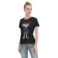 thumbnail image 4 of T-Shirt Basique à Manches Courtes pour Femmes Detective Conan Conan, 4 of 6