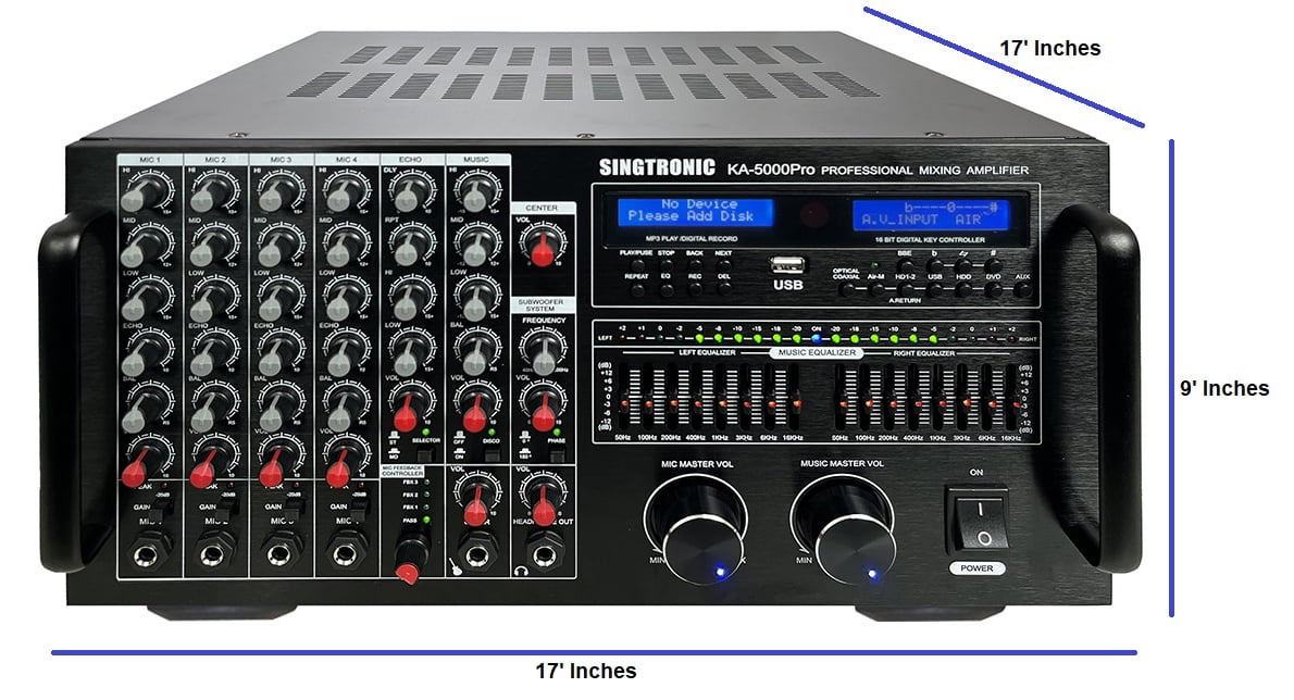 Singtronic KA-5000Pro Amplifier - Thumbnail 5