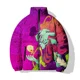 thumbnail image 3 of Chaqueta de invierno para hombre, chaqueta de algodón con estampado de monstruo de un solo ojo y teclado, abrigo de algodón de moda, ropa de calle Harajuku para hombre, 3 of 5