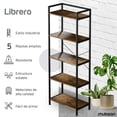 thumbnail image 2 of Mubson Librero Minimalista con 5 Repisas. Estanteria. Bookshelf Mubson Librero, 2 of 6