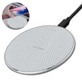 thumbnail image 2 of Wireless Charger Fast Charging Pad for iPhone 12 11 Pro Max Xs XR X 8 iPad Pro Air Mini with Case Friendly Non-Slip Design, 2 of 7