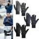 thumbnail image 1 of Guantes Calientes de Invierno | Guantes térmicos impermeables de poliéster para hombres y mujeres | Prendas de manos ligeras plegables de invierno con almohadillas reforzadas | Negro Gris Azul, 1 of 6