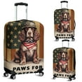 thumbnail image 2 of Freedom Paws Patriotic Boykin Spaniel Vintage Memorial Day Travel Luggage Cover Dog Lover Suitcase Dust Protective Decor - 12006, 2 of 5