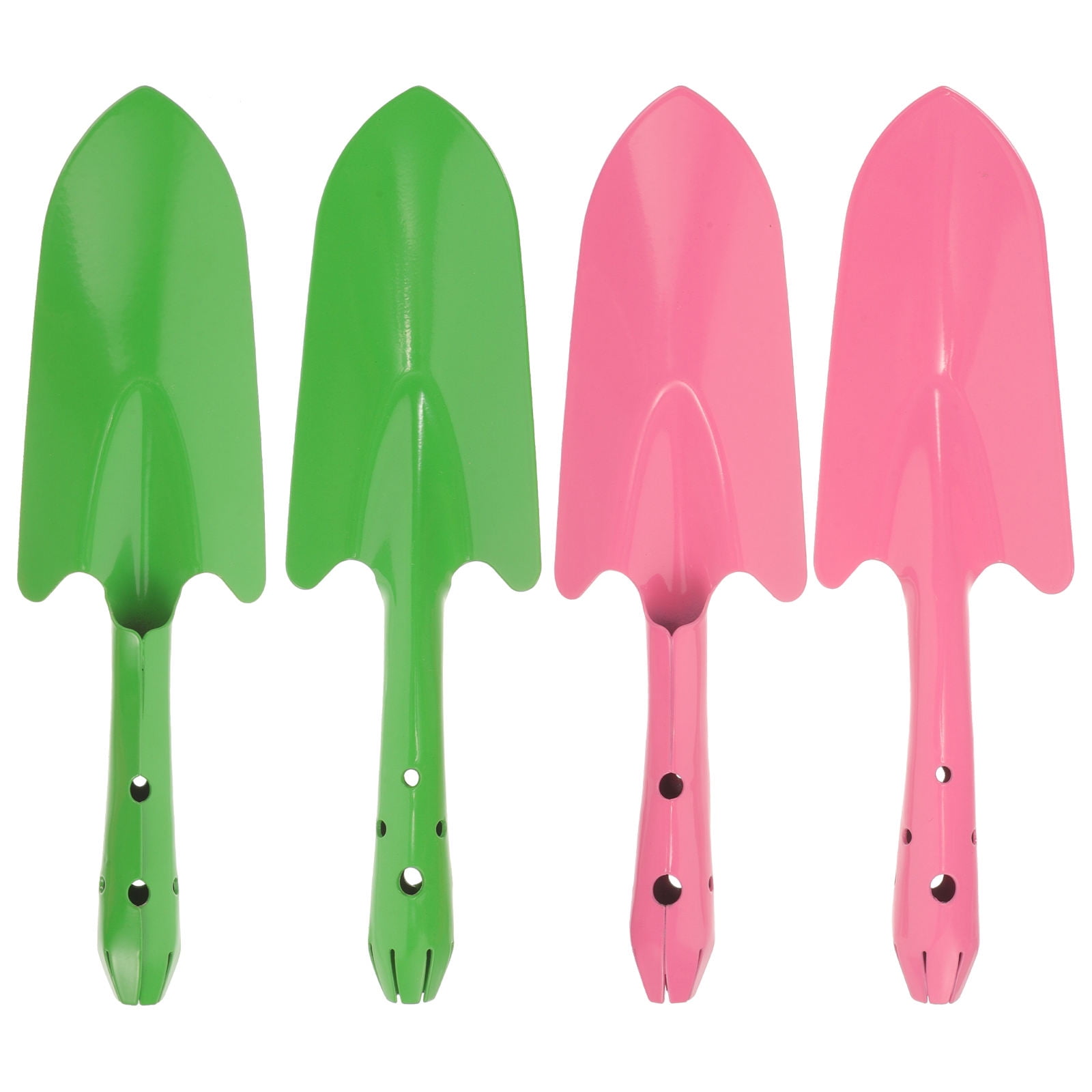 BRIGHTFUFU 4Pcs Heavy Duty Gardening Hand Trowel for Home Gardeners and Smoothing