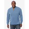 thumbnail image 2 of KingSize Men's Big & Tall Soft Waffle Henley, 2 of 6