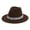 Z32-Coffee, variant on Cowboy Hat for Women Men with Shapeable Wide Brim Western Hat Summer Beach Sun Hat for Cowboys and Cowgirls Stylish and Eye Catching Accessory