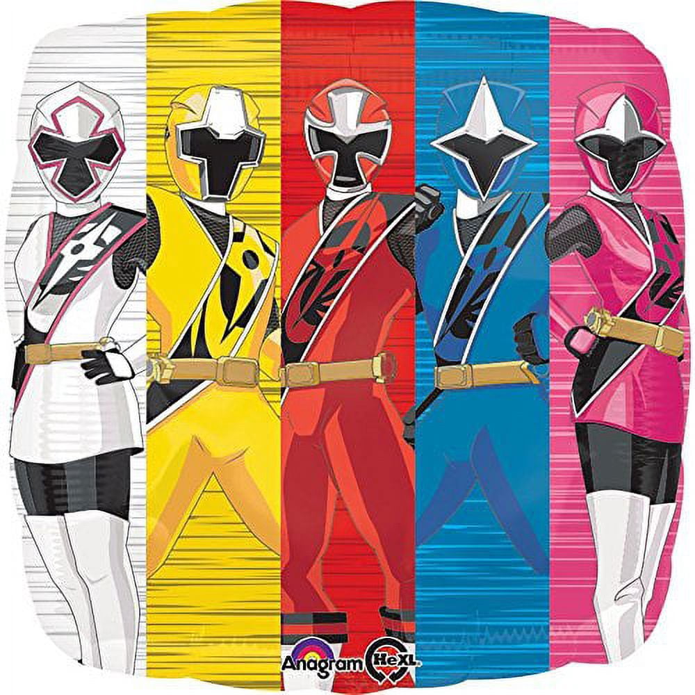 The Ultimate Power Rangers Ninja Steel 6th Birthday Party Supplies and Balloon Decorations