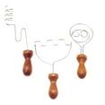 thumbnail image 4 of 3 piezas Herramientas para hornear de casas de muñecas Mezcladora de pan 1/12 suministros educativos para niños Juguetes Juguete en miniatura, 4 of 9
