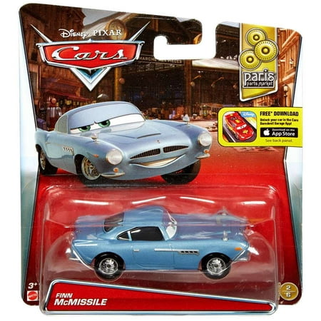 Disney / Pixar Paris Parts Market Finn McMissile Diecast Car - Walmart.com