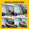 thumbnail image 6 of for 2007 2008 2009 2010 2011 HONDA CRV CR-V Pillar Post Window Door Trim Cover F, 6 of 9