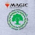 thumbnail image 2 of CafePress - Magic Green Mana Symbol - Cute Infant Baby Football Bodysuit, 2 of 3