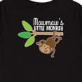 thumbnail image 4 of Inktastic Mawmaw Little Monkey Grandchild Gift Boys or Girls Long Sleeve Toddler T-Shirt, 4 of 5