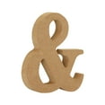 thumbnail image 1 of Large Unfinished Wooden Alphabet Letters for Home Wall and Party Sign Board Craft Projects, 1 of 3