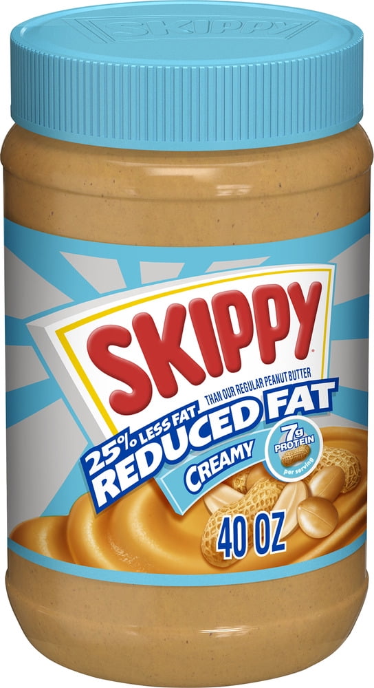 SKIPPY Reduced Fat Creamy Peanut Butter Spread, 40 oz Jar