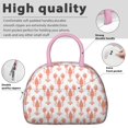 thumbnail image 4 of Insulated Lunch Bag Women, Reusable Pink Lobster Tote Lunch Box, Leakproof Cooler Lunch Bags for Work Office Travel Picnic, 4 of 6