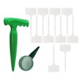 thumbnail image 2 of 1 juego de herramientas dispensadoras de semillas para jardín, etiquetas de plástico para plantas, esparcidores de semillas para el hogar., 2 of 5